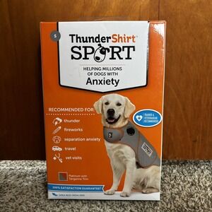 ThunderShirt Anti Anxiety Sport Jacket for Dog size Small 15-25lbs